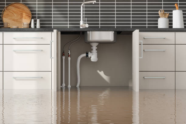 Water damage restoration process in VT